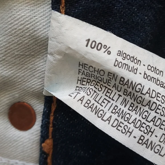 Zara High Rise Straight Ankle Denim Jean Size 8 NEW NWT All Cotton - Picture 10 of 10